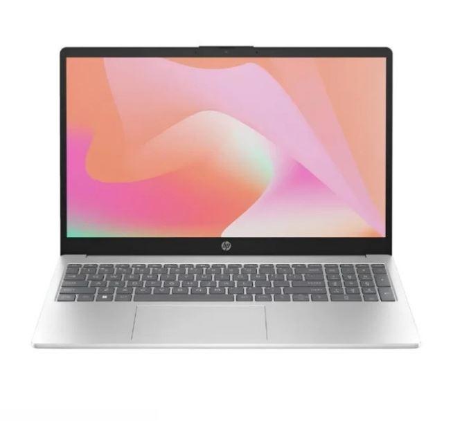 Ноутбук HP15 15-fd2050wm 15.6" FHD IPS Touch, Intel Core Ultra 5 225U, 16Gb, 512Gb SSD, Win11 Home (ENG), серебристый (D, D4JK5UA