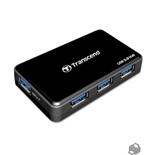 Хаб USB Transcend TS-HUB3K USB 3.0 4-ports Black 
