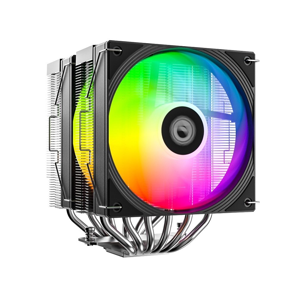 Cooler ID-Cooling FROZN A620 PRO SE ARGB LGA1700/1200/115X/AM5/AM4 TDP 260W, PWM, черный, 6 тепл.трубок + медная база, 