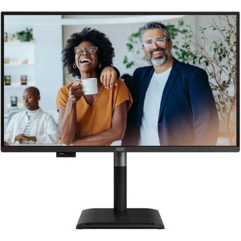 LCD AOC 27" Q27P4CV {IPS 2560x1440 120Hz 4ms 350cd HDMI DisplayPort DisplayPort 4xUSB3.2 3xUSB-C(96W) LAN 2x2W HAS Internal Vesa}