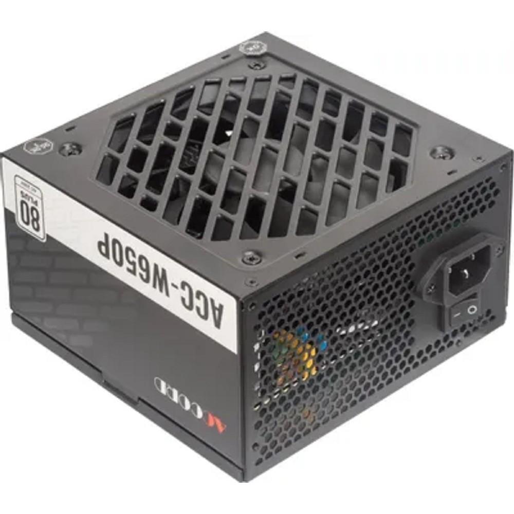 Accord ACC-W650P ATX 650W ACC-W650P 80+ white (20+4pin) 120mm fan 6xSATA RTL
