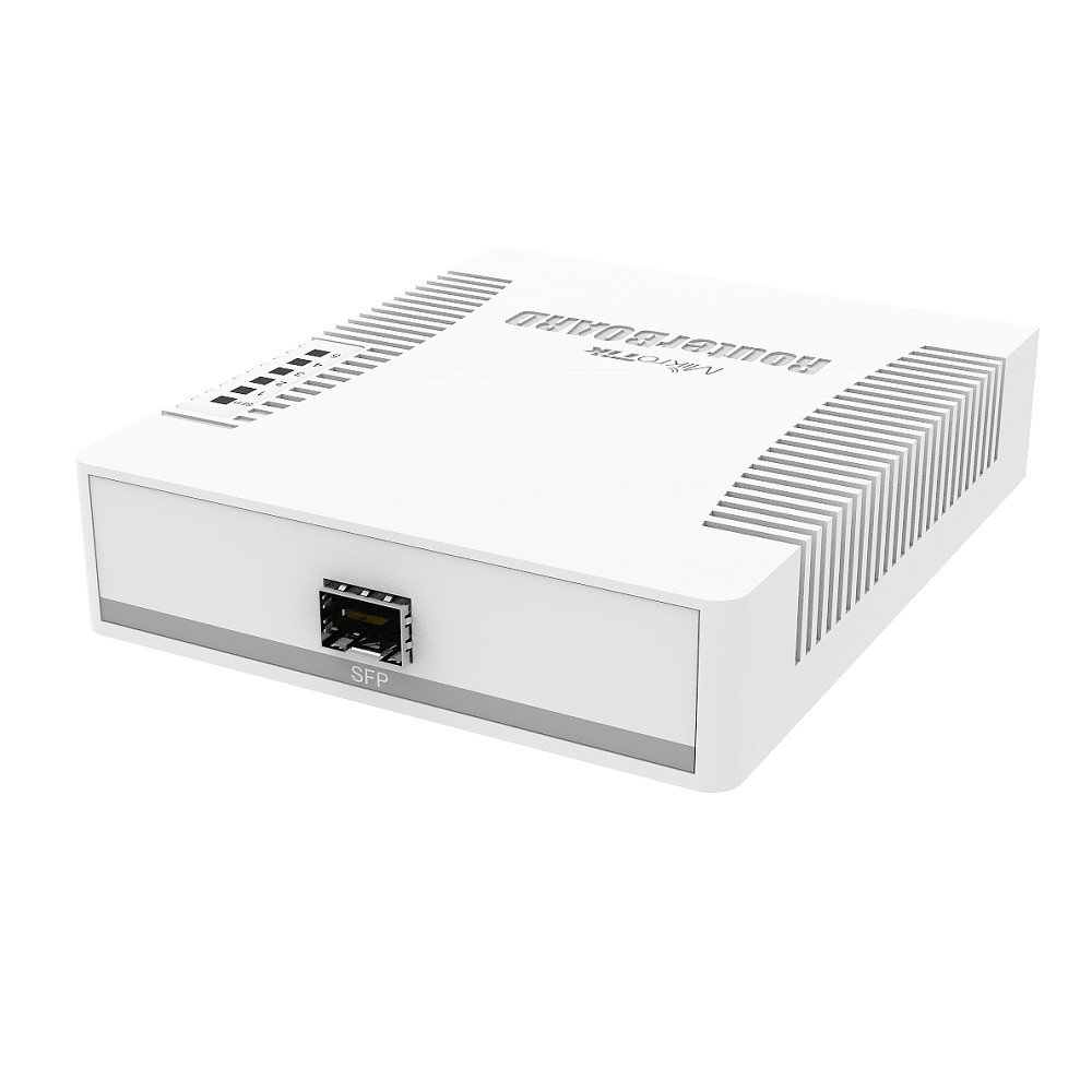 MikroTik RB260GS (CSS106-5G-1S)(r2) Коммутатор управляемый, RouterBOARD 260GS 5-port Gigabit smart switch with SFP cage, SwOS, plastic case, PSU