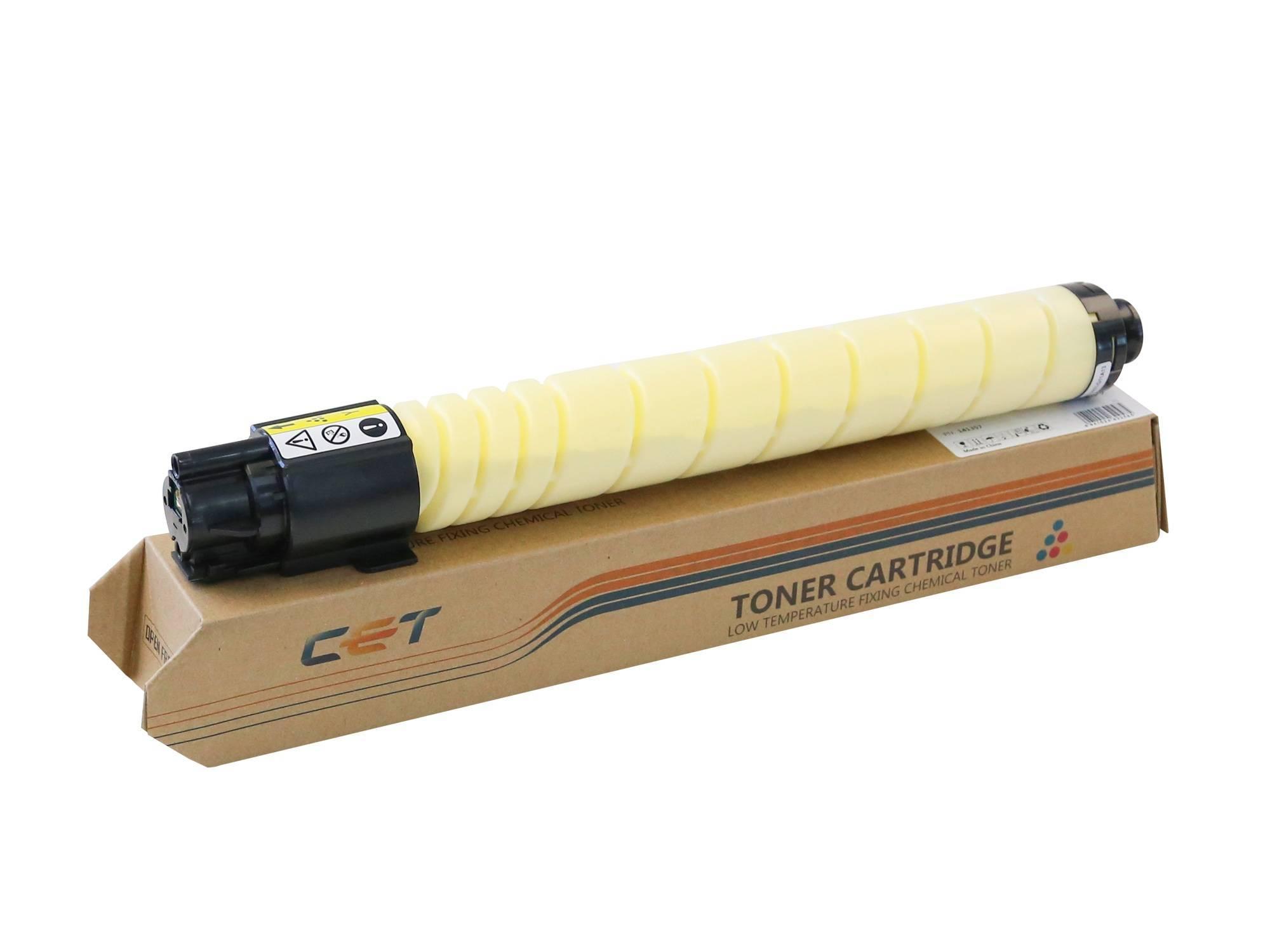 Тонер-картридж для RICOH MPC306/307/406 Yellow (CPT, HT8) 113г, 6000 стр. (842098/842094/842114) CET, CET141357