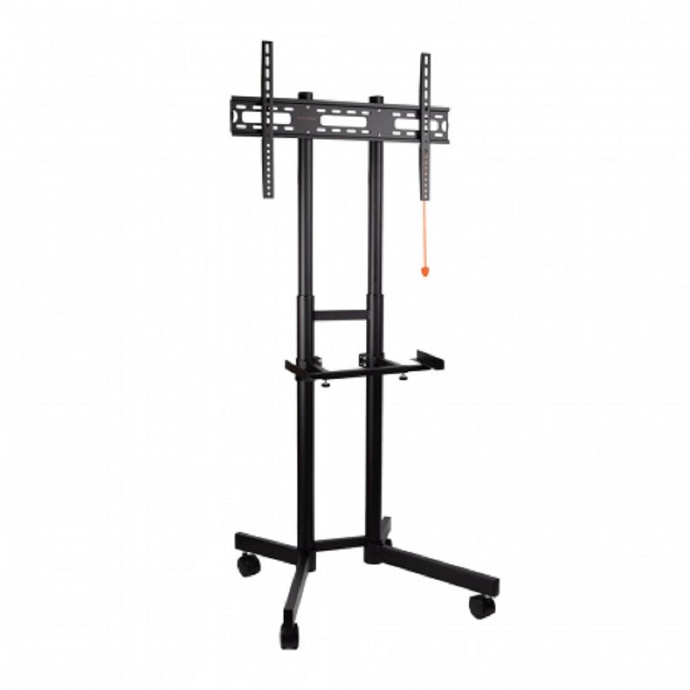 Arm media PT-STAND-7 black {LED/LCD телевизоров 32"-80", max 50 кг, наполная, 1 ст свободы, высота 1060-1500 мм, max VESA 600x400 мм}, 10231