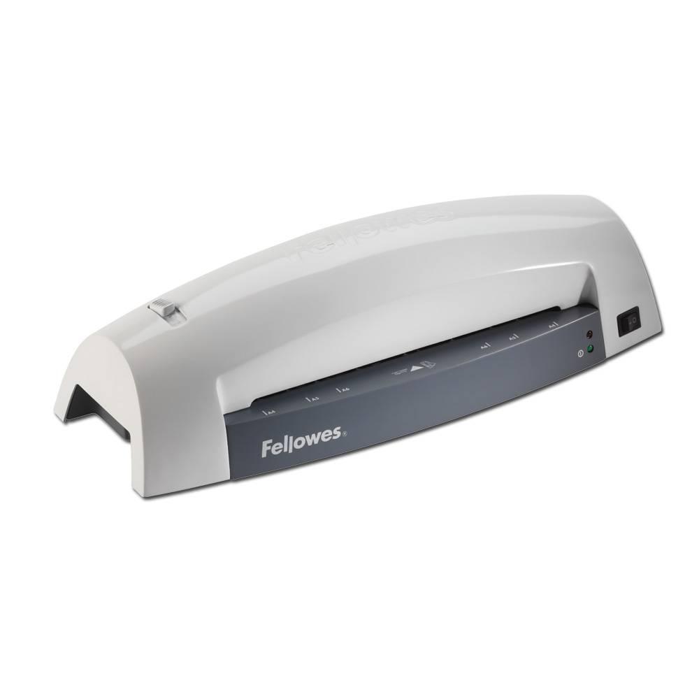 Fellowes® Ламинатор Lunar A4,  (75-80 мкм), 30 см/мин., 2 вала, темп. режим(1), защита от заторов, HeatGuard™, FS-57156