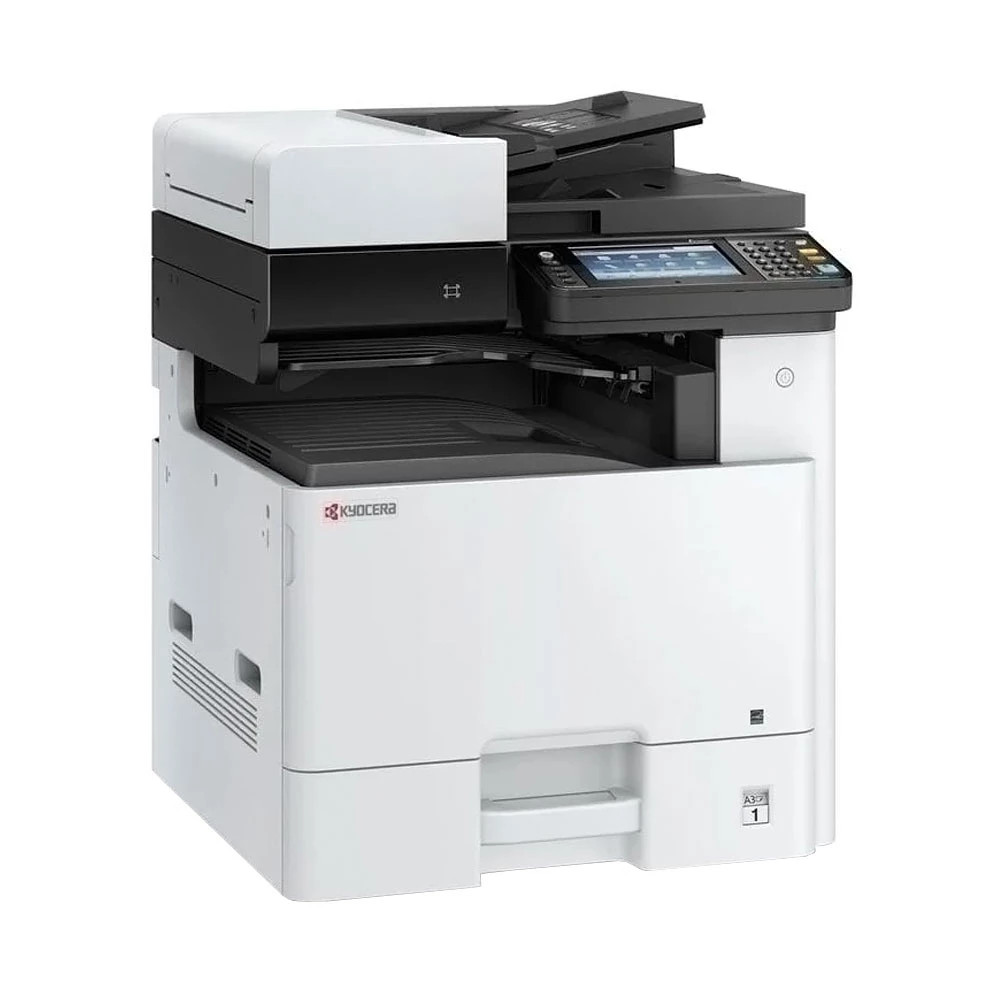 МФУ лазерный Kyocera M8130cidn/ МФУ лазерный Kyocera ECOSYS M8130cidn, A3, цветной, 30стр/мин (A4 ч/б), 30стр/мин (A4 цв.), 15стр/мин (A3 ч/б), 15стр/мин (A3 цв.), 1200x1200dpi, дуплекс, сетевой, USB, 1102P33NL0