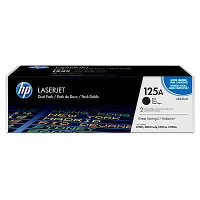 Картридж HP 125A лазерный черный упаковка 2шт (2*2200 стр), CB540AD