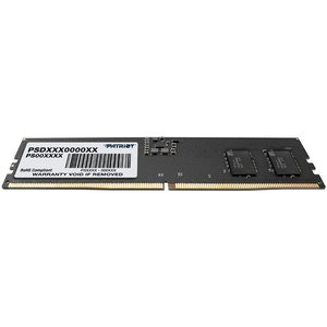 Patriot DDR5 DIMM 8Gb 5600MHz PSD58G560041 Signature RTL PC5-44800 CL46 ECC 288-pin 1.1В single rank