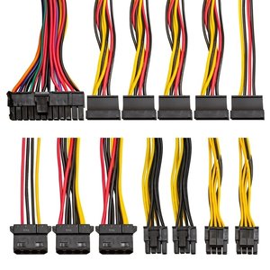 Exegate EX292177RUS Блок питания 800W ExeGate 800NPXE (ATX, PPFC, 12cm fan, 24pin, 2x(4+4)pin, 2xPCI-E, 5xSATA, 3xIDE, black)