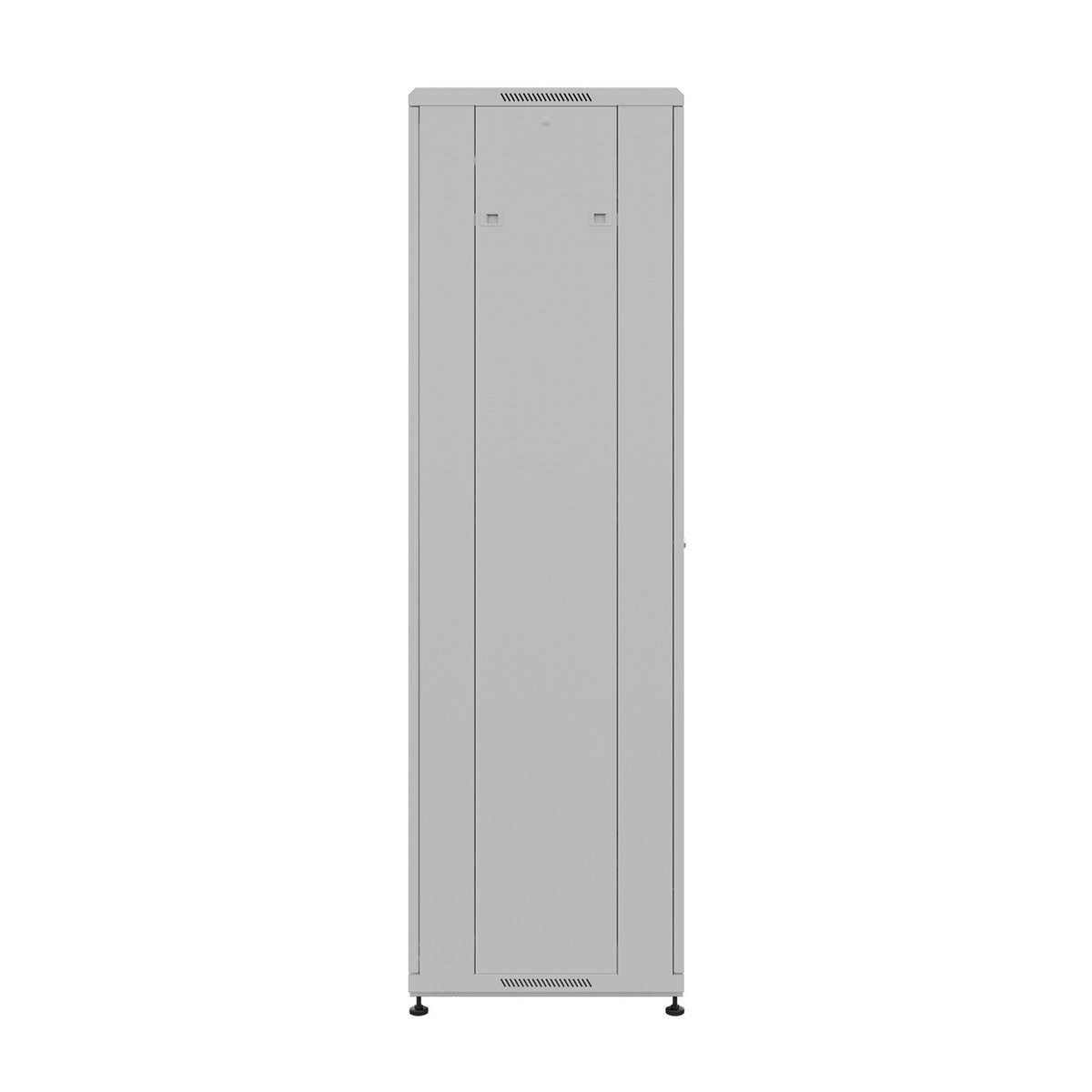 NTSS Шкаф напольный универсальный серверный NTSS R 18U 600х600мм, 4 профиля 19, двери стекло и сплошная металл, боковые стенки съемные, регулируемые опоры, разобранный, серый RAL 7035 NTSS-R18U6060GS