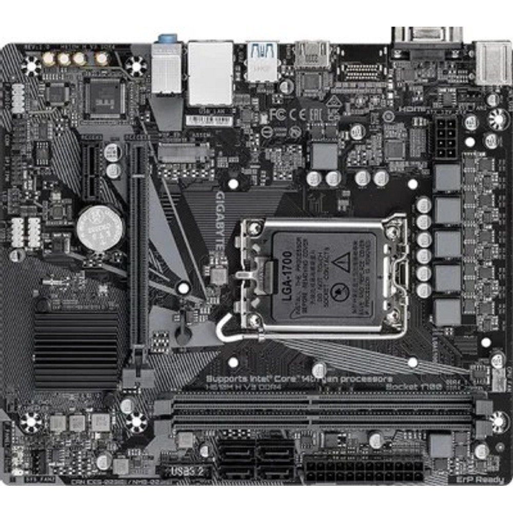 Gigabyte H610M H V3 DDR4 {1700 Intel H610 2xDDR4 mATX AC`97 8ch(7.1) GbLAN+VGA+HDMI}