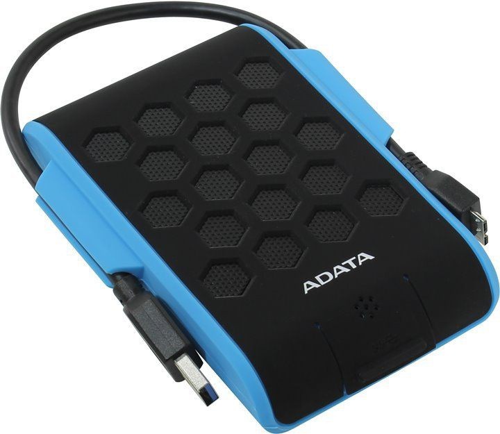 Внешний накопитель External HDD ADATA 2TB USB 3.2 Gen 1 (USB 5Gbps) COLOR BOX blue, AHD720-2TU31-CBL