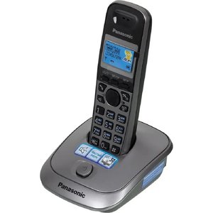 Panasonic KX-TG2511RUM (металик) {АОН, Caller ID,спикерфон на трубке,переход в Эко режим одним нажатием}