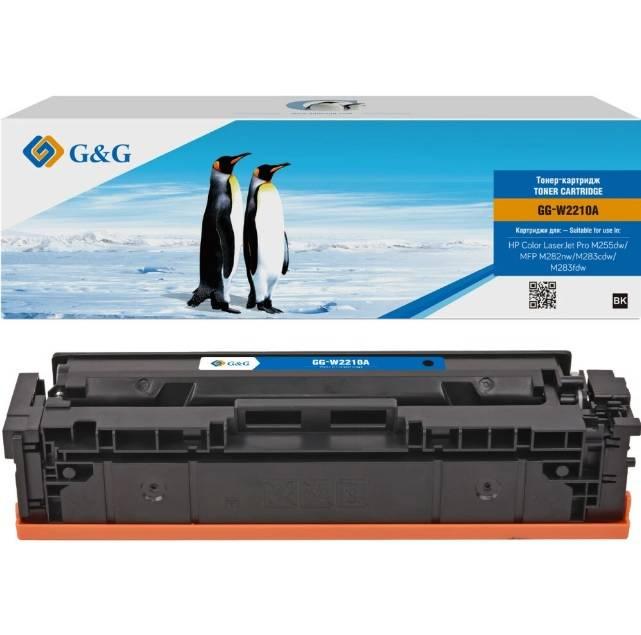 Картридж G&G, аналог HP W2210A/207A черный 1,35k с чипом, NT-PH2210BK-B-UP-V4.1-S1