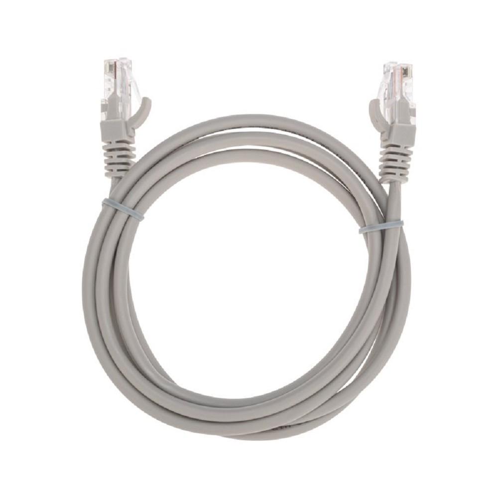 Rexant (02-0100-105) Патч-корд U/UTP CAT 5e, RJ45-RJ45, 26AWG, LSZH, серый, 1,5м