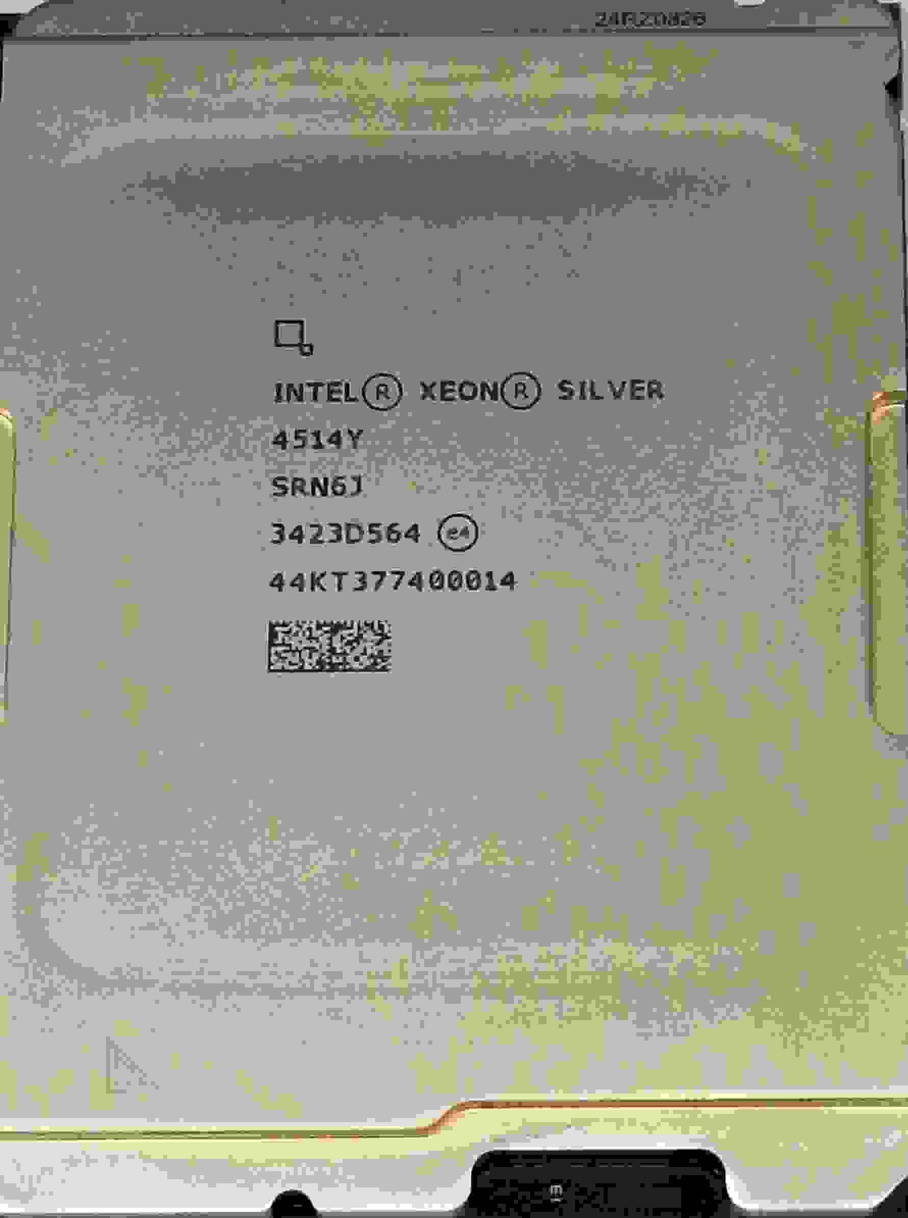 Процессор/ Intel Xeon Silver 4514Y 2G, 16C/32T, 16GT/s, 30M Cache, Turbo, HT (150W) DDR5-4400, 338-CPBZ