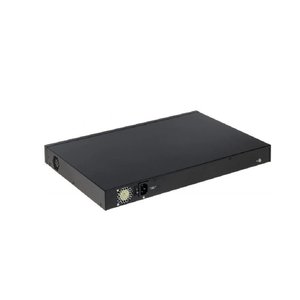 DAHUA DH-PFS4226-24ET-360 26-портовый управляемый коммутатор с РоЕ, уровень L2, 24xRJ45 100Mb PoE, 2хКомбо SFP/RJ45 1Gb uplink, суммарно 360Вт, коммутация 8.8 Гбит/с, MAC-таблица 4К