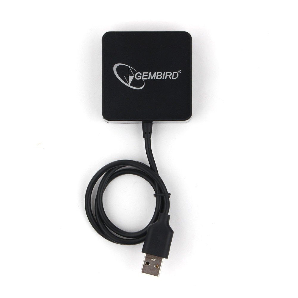 Gembird HUB USB2.0 4-port [UHB-242] , 4 порта, черный