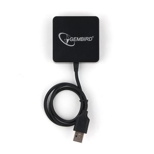 Gembird HUB USB2.0 4-port [UHB-242] , 4 порта, черный