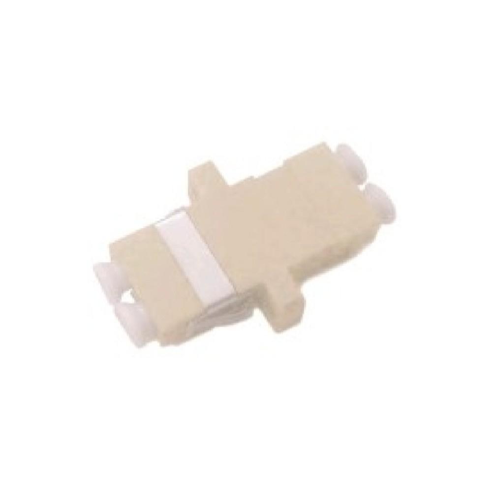 Rexant (50-6084) Оптический проходной адаптер LC-LC Duplex MM UPC пластиковый корпус бежевый (Упаковка 10 шт)