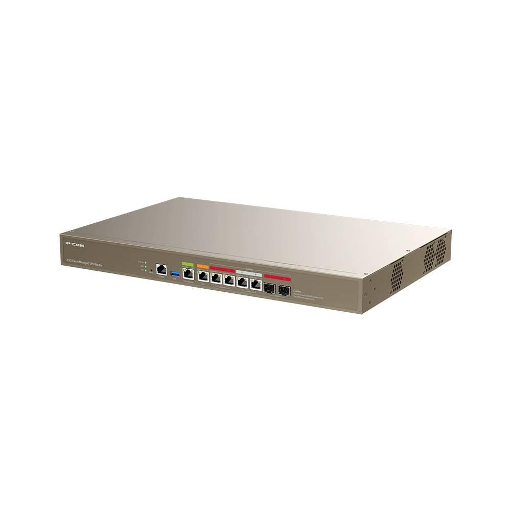 IP-COM M50-F 8-ми портовый высокоуровневый маршрутизатор 2,5Гбит c 2-мя SFP портами