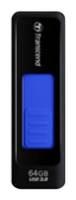 Флеш накопитель 64GB Transcend JetFlash 760, USB 3.0, Черный/Синий, TS64GJF760