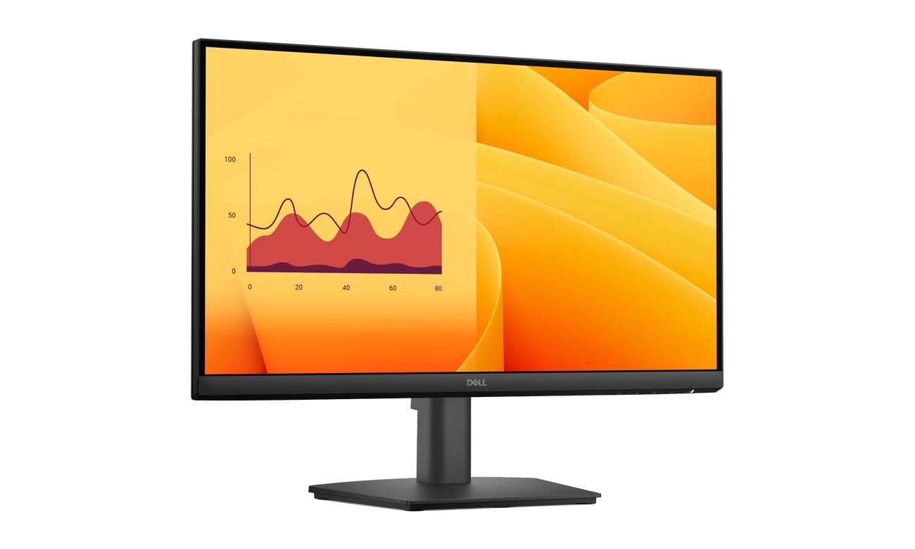 LCD Dell 21.5" E2225HM {VA 1920x1080 100Hz 5ms 250cd 3000:1 D-Sub HDMI1.4 DisplayPort1.2 2x2W VESA}