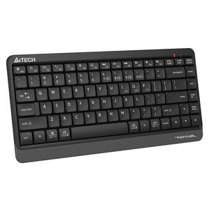 Клавиатура A4Tech Fstyler FBK11 черный/серый USB беспроводная BT/Radio slim [1595334], FBK11 GREY