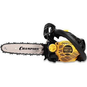 CHAMPION Бензопила 126T-10 { 1,15кВт 25см? 2,4кг }