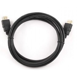 Кабель HDMI Cablexpert CC-HDMI4-0.5M, 19M/19M, v2.0, медь, позол.разъемы, экран, 0.5м, черный, пак