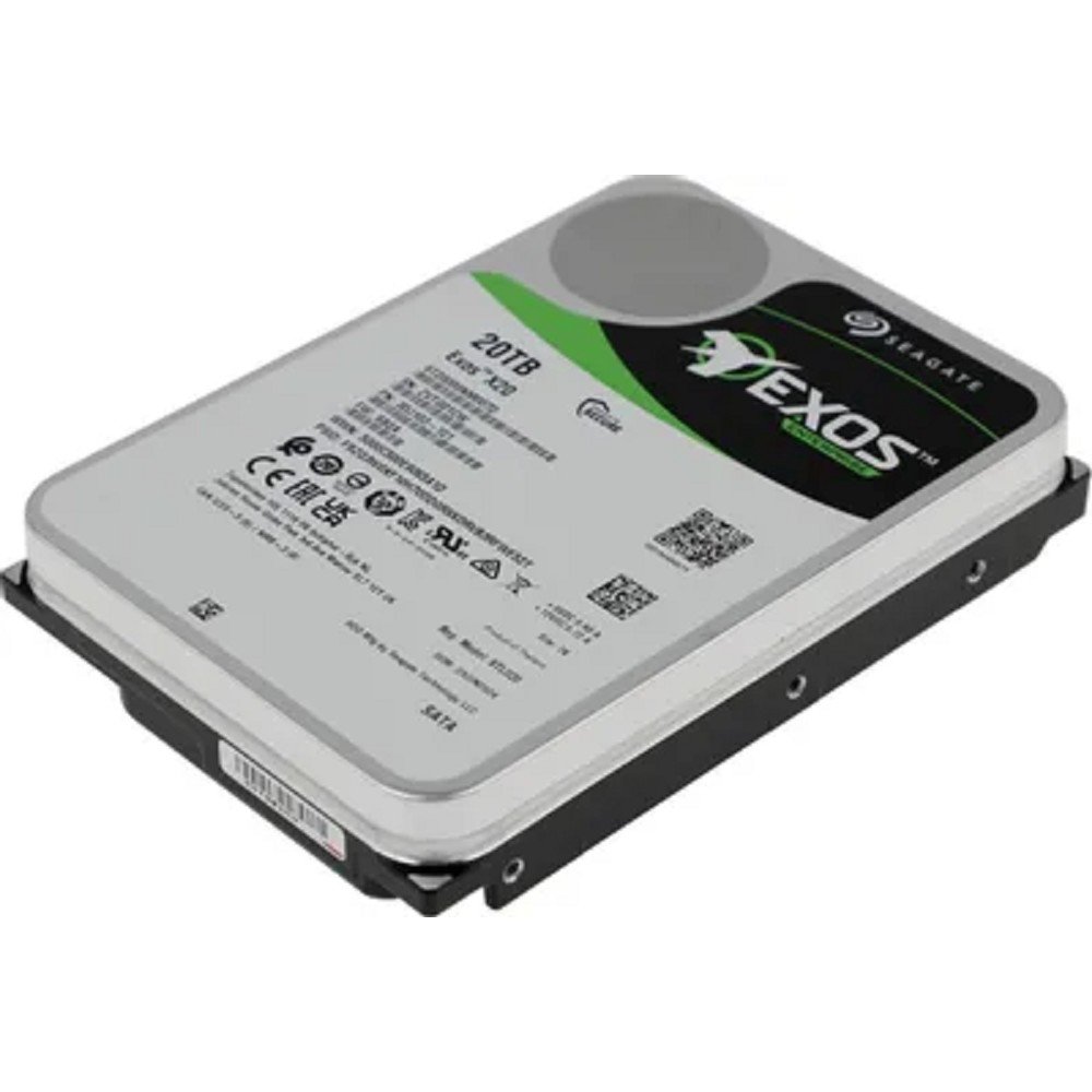 20TB Seagate Exos X20 (ST20000NM007D) {SATA 6Gb/s, 7200 rpm, 256mb buffer, 3.5"} (clean pulled)