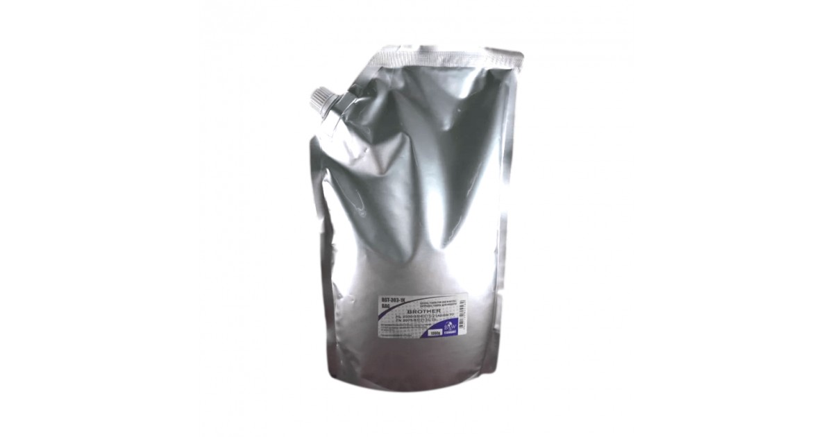 Тонер Brother Universal (TN-2075/2080/2090/1075 HL 2030/35/40/2140/50/70/2240/1112) (пакет 1кг) B&W Standart фас.Россия, BST-310-1K-bag