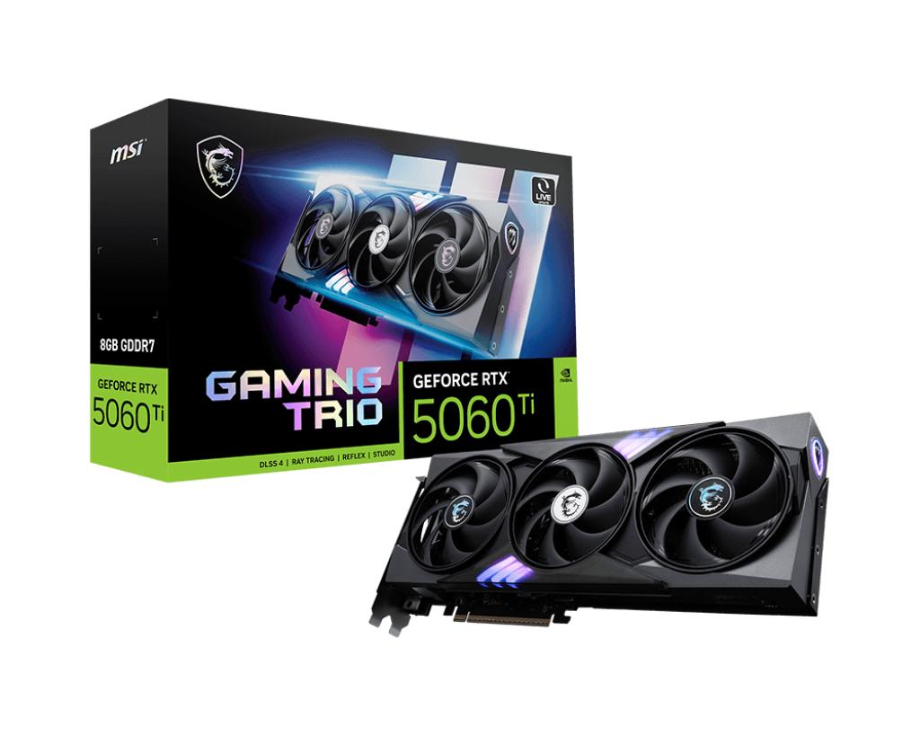 Видеокарта/ GeForce RTX 5060 Ti 8G GAMING TRIO