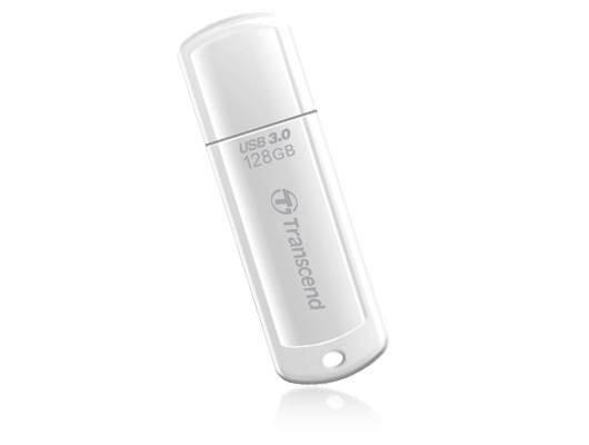 Флеш накопитель 128GB Transcend JetFlash 730 USB 3.1, Белый, TS128GJF730