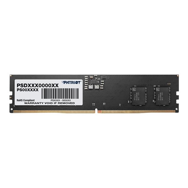 Оперативная память Patriot SL DDR5 DIMM 16GB 5600MHz CL46 1*16GB 46-46-46-90 1.1V, PSD516G56002