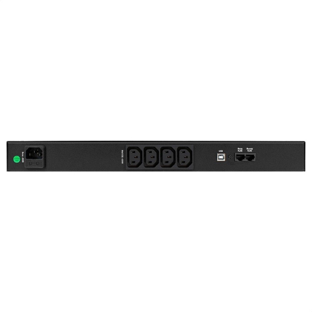 Exegate EX297833RUS ИБП 1U ServerRM UNL-650.LCD.AVR.4C13.RJ.USB.1U <650VA/360W, LCD, AVR, 4*C13, RJ, USB, 1U, установка в стойку, Black>