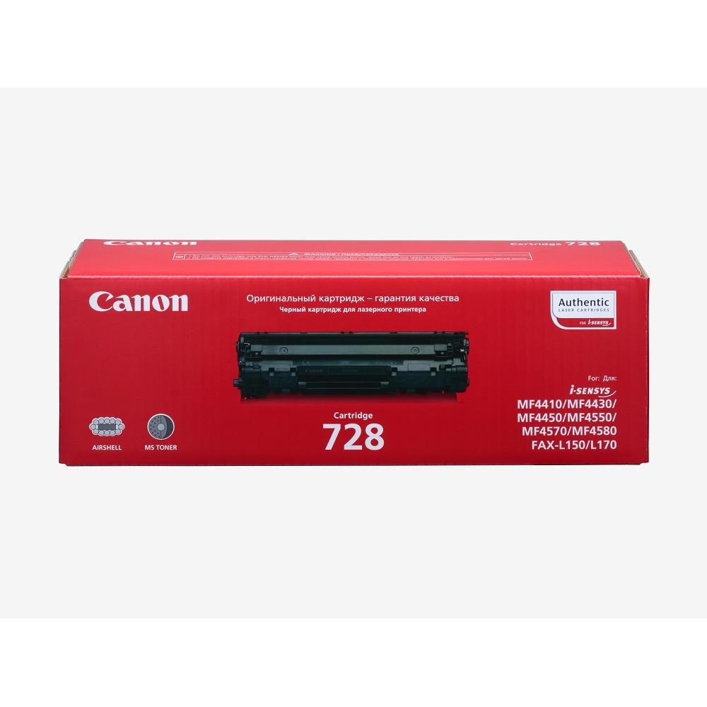 Canon Cartridge 728  3500B010/3500B002/3500A002  Картридж для MF4410/4430/4450/4550dn/4570dn/4580dn, Черный, 2100стр. 