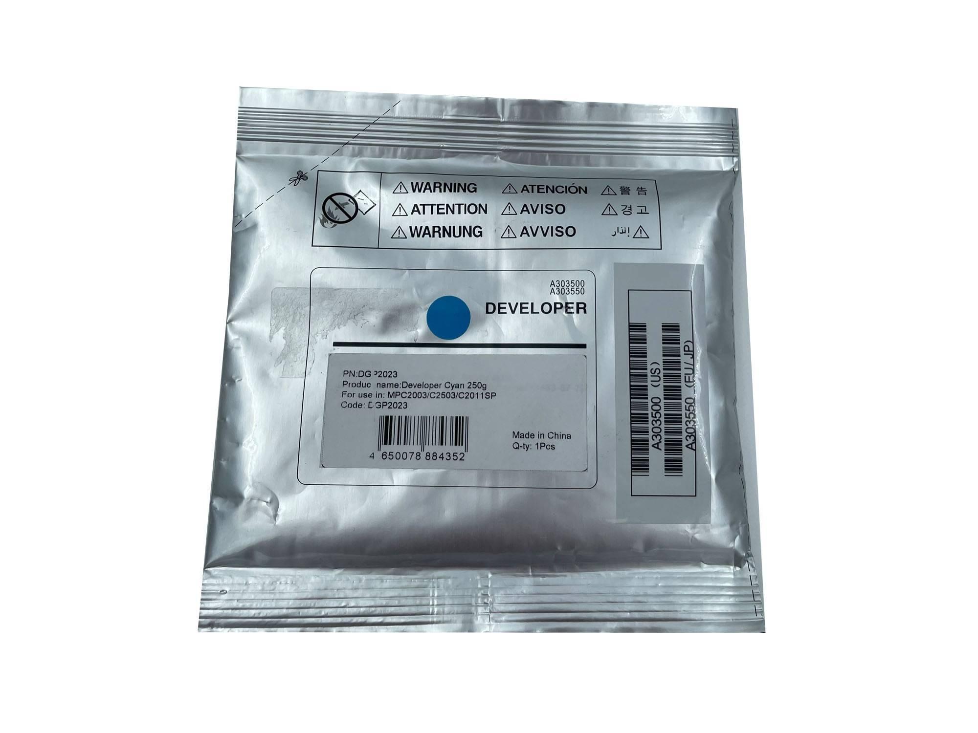 Девелопер для RICOH MPC2003/C2503/C2011SP (Cyan, 235г) CET, DGP2023