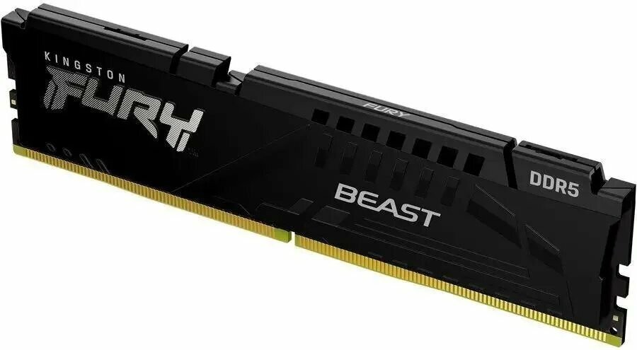 Память оперативная/ Kingston 8GB 5600MT/s DDR5 CL40 DIMM FURY Beast Black XMP, KF556C40BB-8