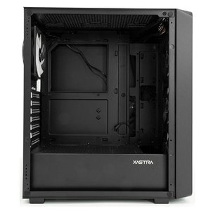 XASTRA Корпус A407 4ARGB Black ATX/Mesh/ tempered glass / 4x120mm ARGB PWM fans/ A407-4FC12A