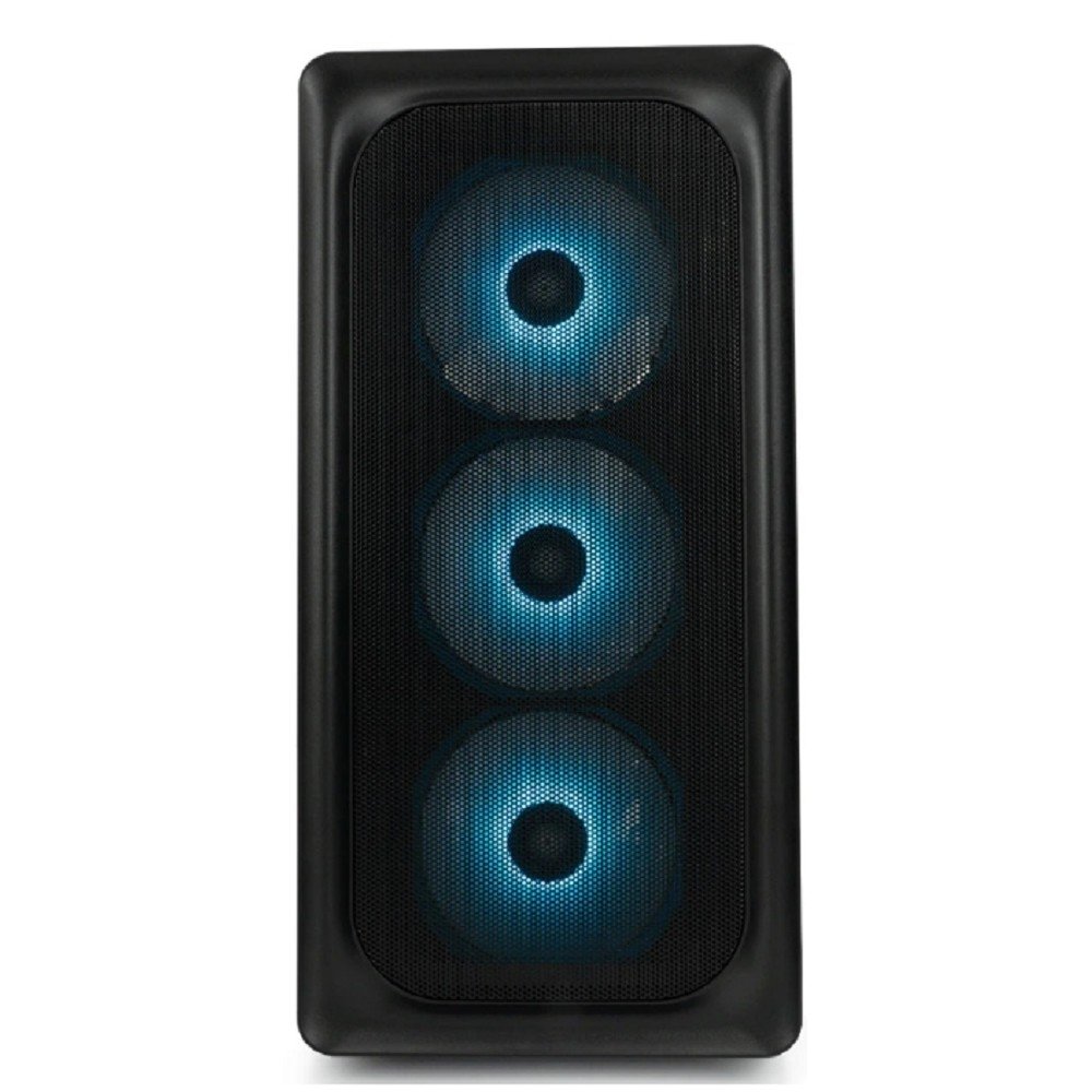 XASTRA Корпус A407 4ARGB Black ATX/Mesh/ tempered glass / 4x120mm ARGB PWM fans/ A407-4FC12A
