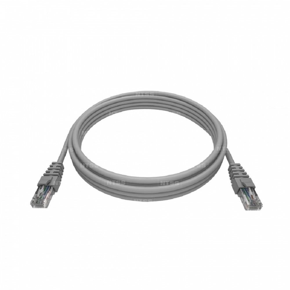 NTSS Патч-корд NTSS 2xRJ45/8P8C, T568B UTP 5e кат. литой 25 метров, LSZH, серый (NTSS-PC-UTP-RJ45-5e-25.0-LSZH-GY)
