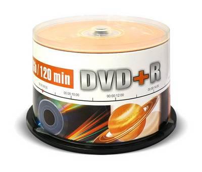 Диск DVD+R Mirex 4.7 Gb, 16x, Cake Box (50), (50/300), UL130013A1B