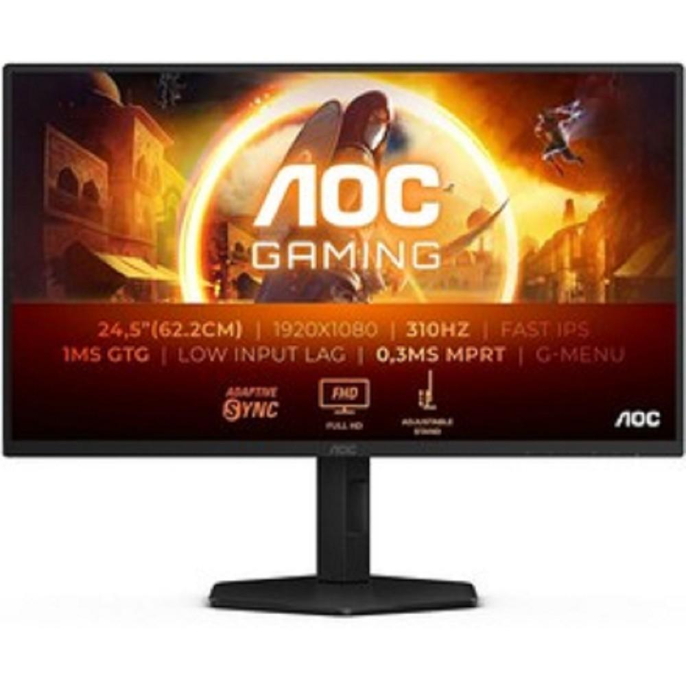 LCD AOC 24.5" 25G4SXU {Fast IPS 1920x1080 300Hz (OC 310Hz) 1ms 400cd 2xHDMI DisplayPort 4xUSB3.2 HAS Internal Vesa}