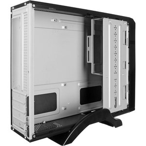 Exegate EX268692RUS Корпус MiniITX Exegate MI-207 Black, miniITX/mATX, <без БП>, 2*USB, Audio