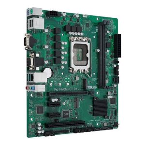 ASUS PRO H610M-C D4-CSM (Socket 1700, mATX, 2xDDR4(64GB), VGA/DP/HDM I2.1 , 1 x PCIe 4.0 x16, 4 x SATA 6Gb/s, 1 x M.2 , 2xUSB 3.2, 2xUSB 2.0, 1xCOM port)