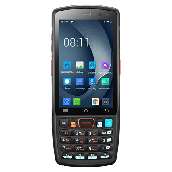 Терминал сбора данных UROVO DT40S: Android 12/1.8 GHz/8хCore, Cortex A53/Qualcomm SD 450/RAM 3 GB/ROM 32 GB/UROVO SE2030W/2D Imager/4.0"/480 x 800/Bluetooth/GPS/Wi-Fi/4500mah/IP 67/240 g/27к  (ПРОМО ЦЕНА), DT40S-12Q2USRLITE27EU