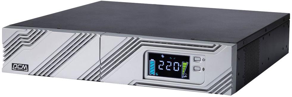 ИБП SRT-1000A, линейно-интерактивный, 1000ВА, 900Вт, LCD, Rack/Tower, 8 розеток IEC320 C13 с резервным питанием, USB, RS-232, слот под SNMP карту, EPO, защита RJ45, ШхГхВ 428х453х84мм., вес 16.8кг./ UPS POWERCOM SRT-1000A, line-interactive, 1000VA, 900W, LCD, Rack / Tower, 8 IEC320 C13 sockets with redundant power supply, USB, RS-232, SNMP card slot, EPO, RJ45 protection, WxDxH 428x453x84mm., Weight 16.8kg ., SRT-1000A LCD