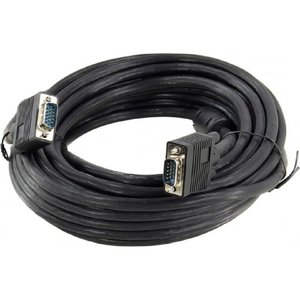 5bites APC-133-100 Кабель  VGA сигнальный HD15M/HD15M, ферр.кольца, 10м.