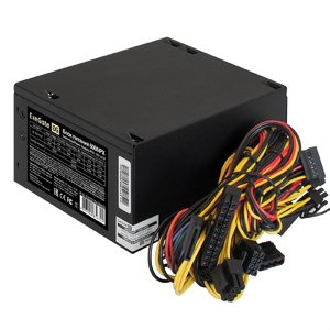 Exegate EX221643RUS Блок питания 600W ATX-600NPX OEM, black, 12cm fan, 24+4pin, 6pin PCI-E, 3*SATA